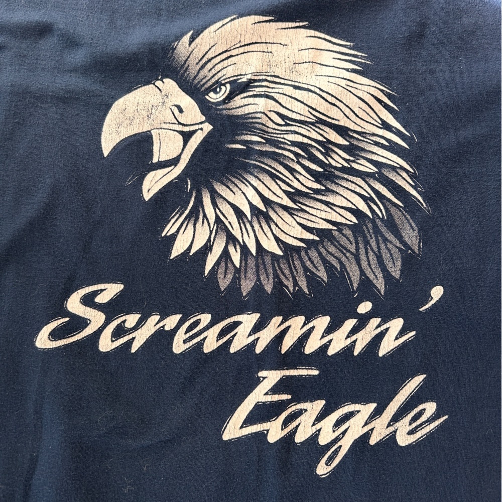 Vintage Screamin’ Eagle Harley Davidson Long Sleeve Graphic Tee - Picture 2 of 6